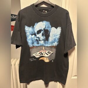 Vintage WWF 1998 Stone Cold Austin 3:16 Highway License Plate Shirt Mens XL